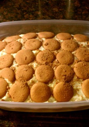 A picture of Banana Pudding.