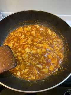 無絞肉版~麻婆豆腐 的食譜成品照片