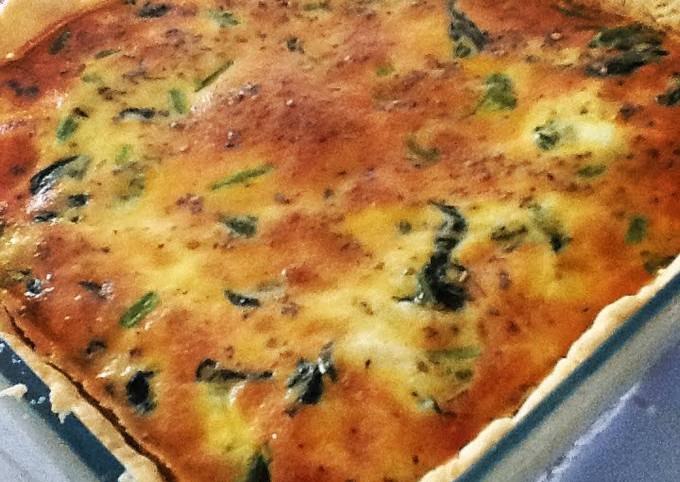 Spinach And Tofu Quiche