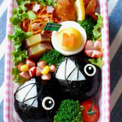 A picture of Super Mario Chain Chomp Bento.