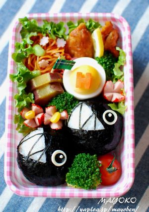 A picture of Super Mario Chain Chomp Bento.