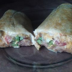 A picture of Mexican Burrito.