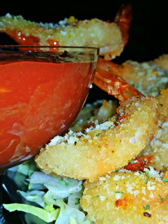 A picture of Mike's EZ Shrimp Cocktail Sauce.