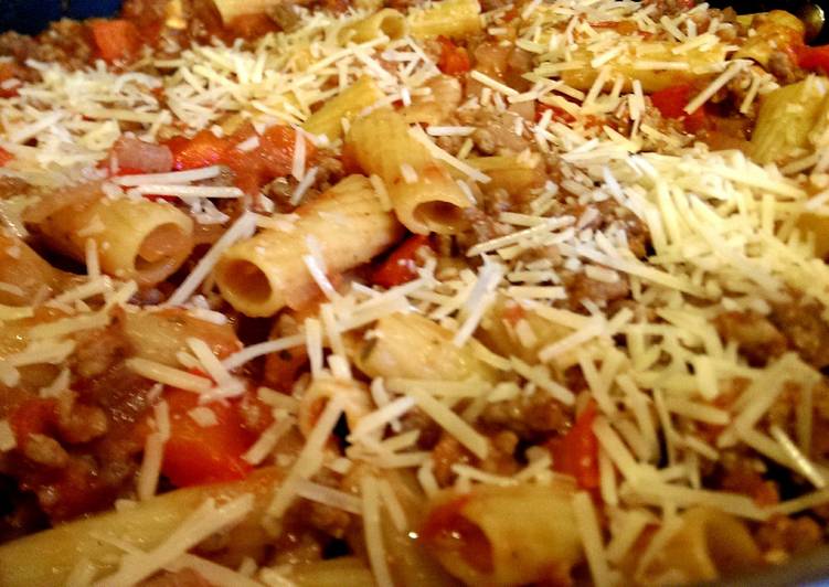 One Pot Pasta: Chicken Rigatoni