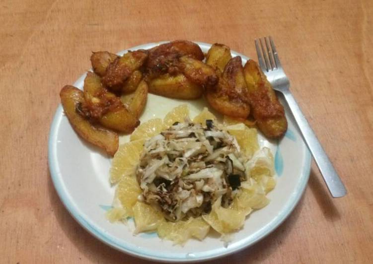 Fried plantain with