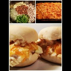 A picture of Hot Chicken Salad Sliders.