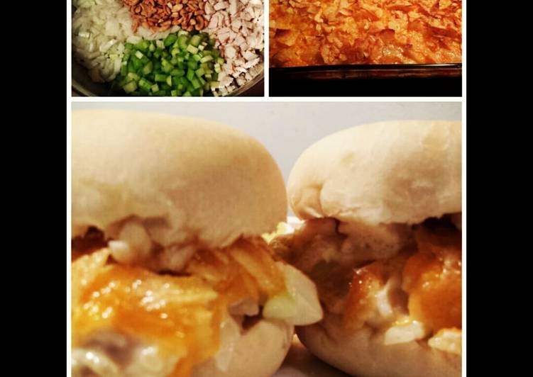 Step-by-Step Guide to Prepare Super Quick Homemade Hot Chicken Salad Sliders