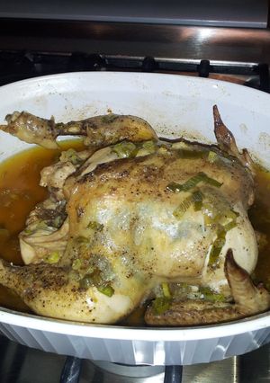 A picture of Cognac Chicken.