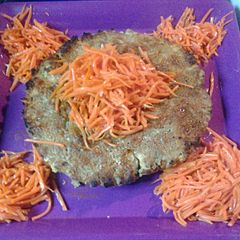 A picture of Ground Beef and Carrots.