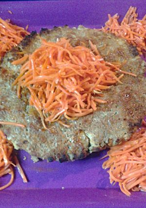 A picture of Ground Beef and Carrots.