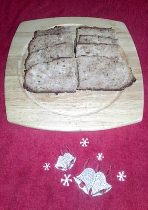 A picture of Sausage meat stuffing.