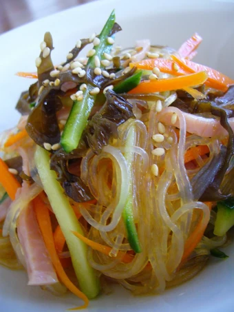 Easy Way Make Recipe Chinese Cellophane Noodle Salad that is So Delicious, So Delicious}
