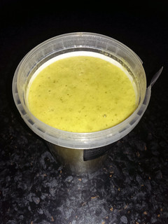 A picture of Sophie's easy crock pot nutmeg veg soup.