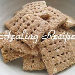 A picture of Simple Microbiotic Okara Crackers.