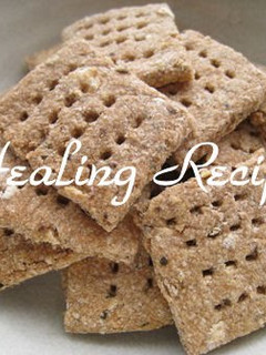 A picture of Simple Microbiotic Okara Crackers.