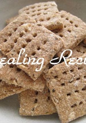 A picture of Simple Microbiotic Okara Crackers.