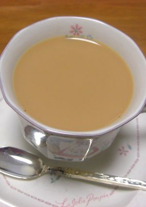 A picture of Ginger Milk Tea.