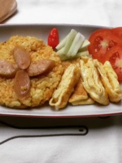 Foto resep Simple Fried Rice | Nasi Goreng