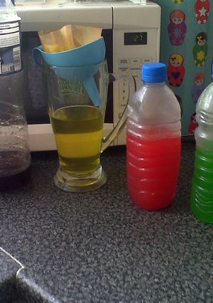 A picture of Skittles Vodka.