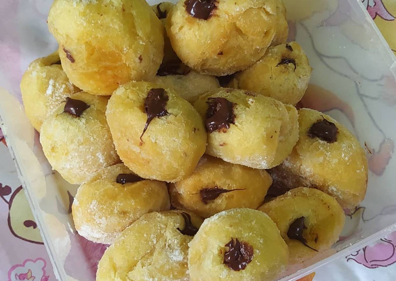 Bomboloni kuning telur mix kentang