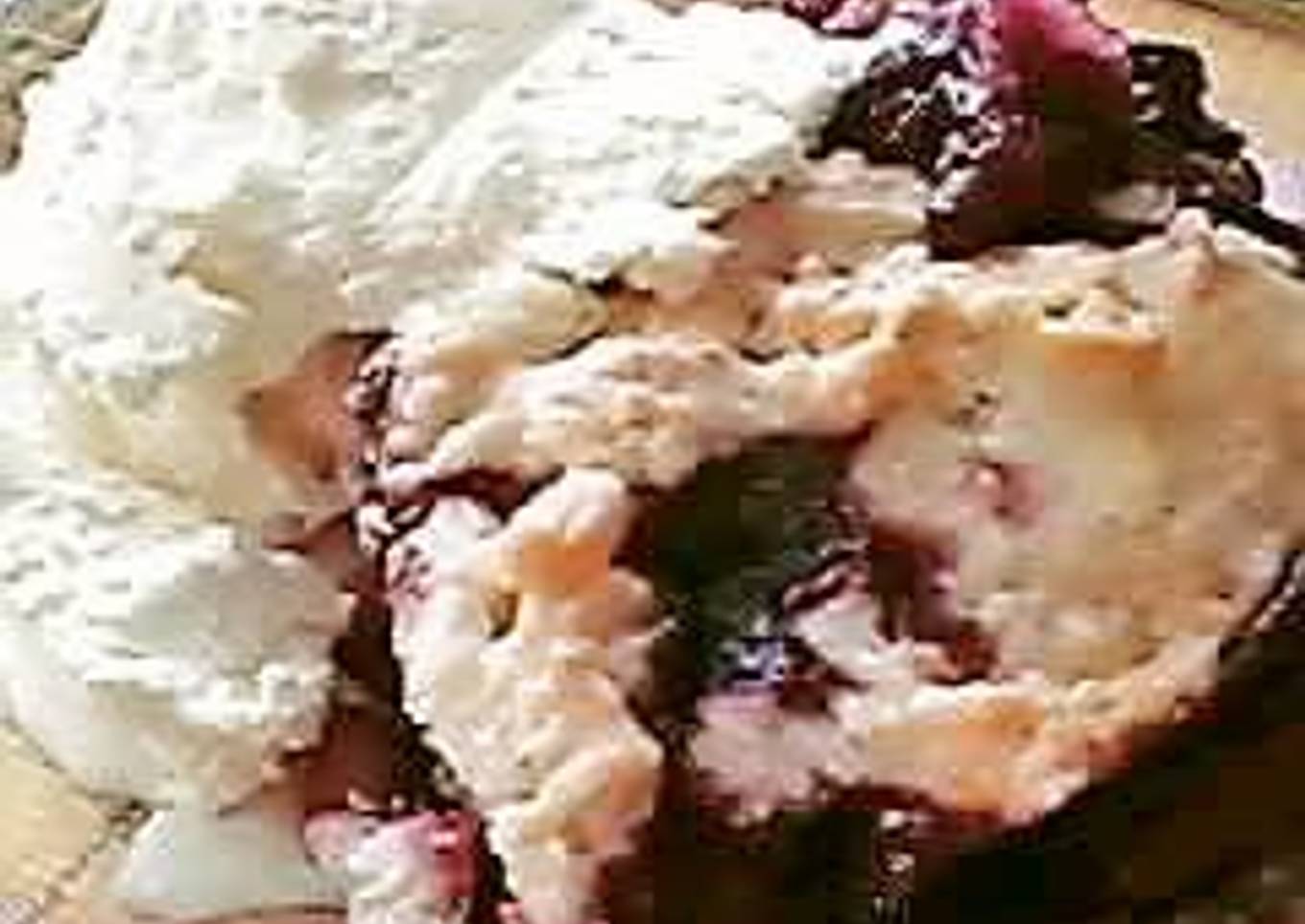 Apple & Mulberry Cobbler