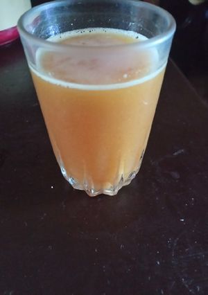 A picture of Pineapple mixed with dates# author marathon.
