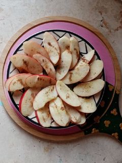 صورة لوصفة تفاح القرفة والعسل🍎🍯