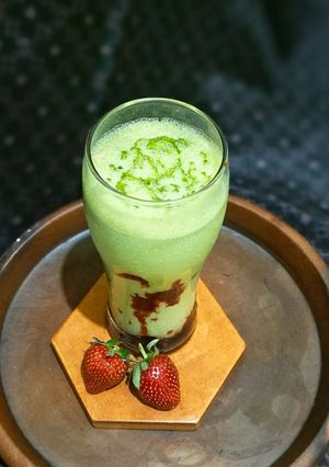 Foto resep Strawberry Matcha Latte