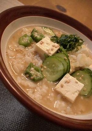 A picture of For Summer Fatigue Simple Cold Miso Soup.