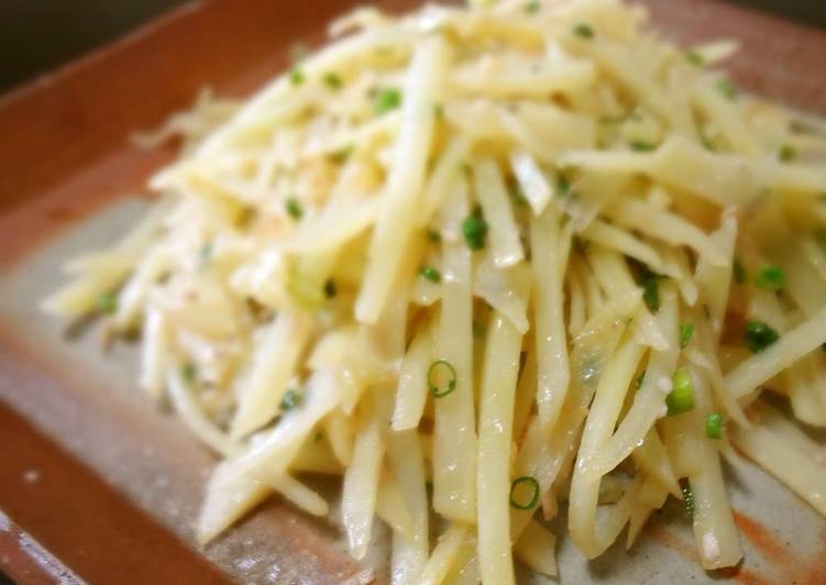 Recipe of Ultimate Potato Fermented Krill Stir-Fry