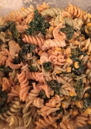 A picture of Lemon Kale Pasta.