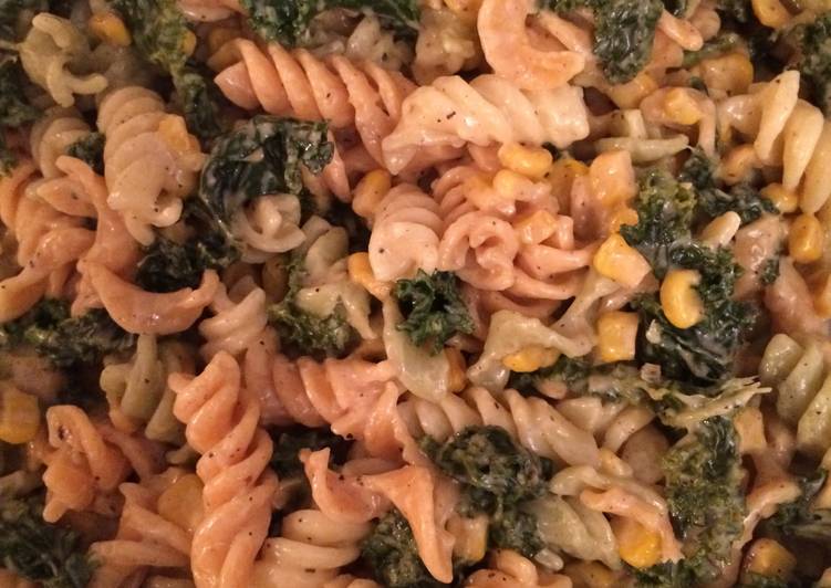 Easiest Way to Make Homemade Lemon Kale Pasta