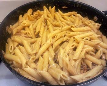 Easy Make Recipe Creamy Lemon Pasta with Mushrooms Delicious and Healthy