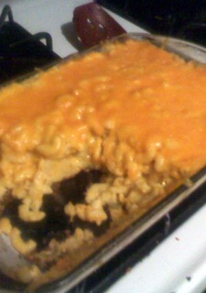 A picture of Macaroni & Cheese.
