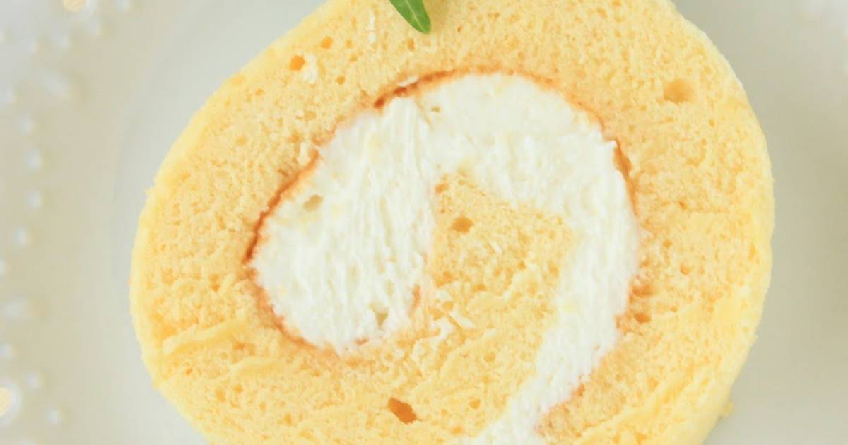 Easy and Chewy Rice Flour Roll Cake (with 3 Ingredients) Recipe by cookpad.japan Cookpad