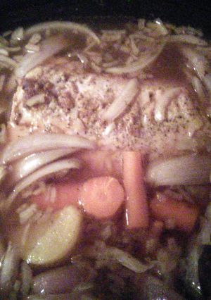 A picture of Jenny's Crock Pot Pork Roast.