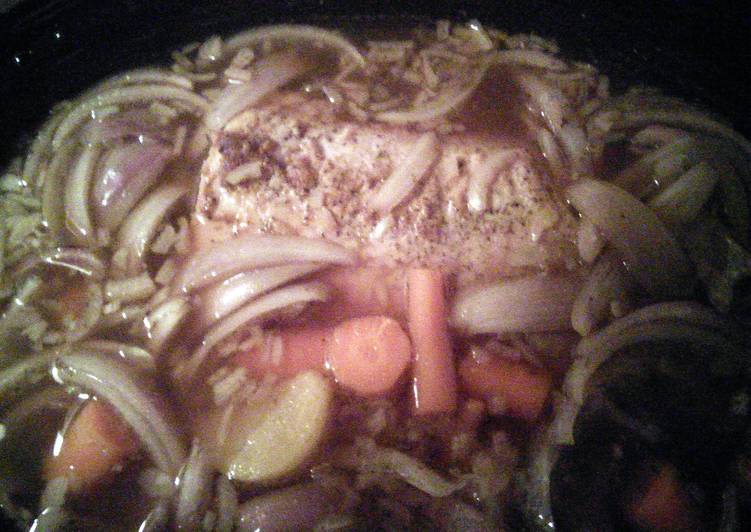Recipe: Delicious Jenny's Perfect Crock Pot Pork Roast