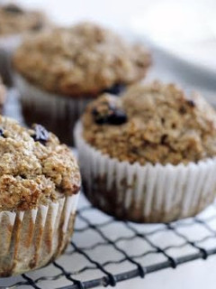 A picture of Banana-Raisin Muffins.