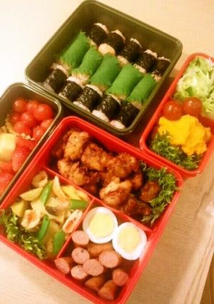 A picture of Picnic Bento For Hanami or Sports Festivals.