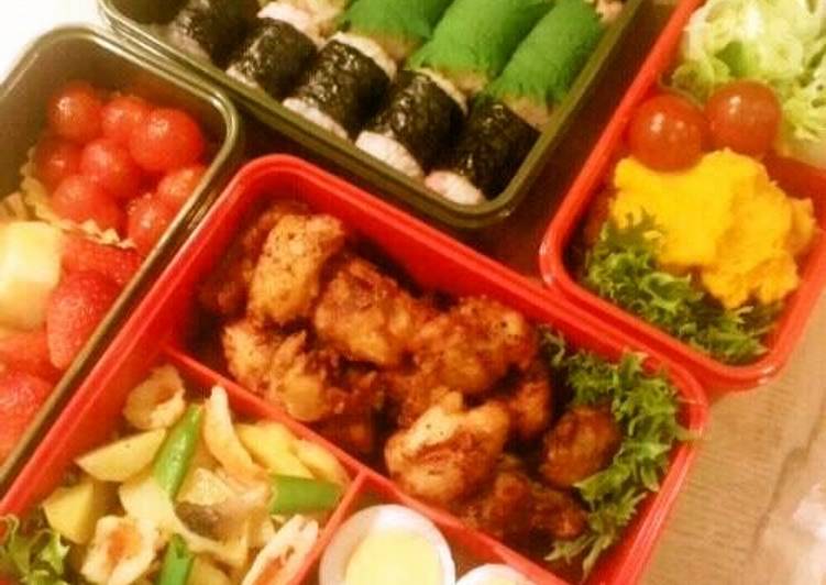 Recipe of Appetizing Picnic Bento For Hanami or Sports Festivals