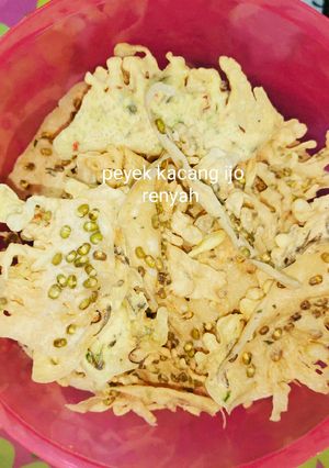 Foto resep Goreng peyek kacang ijo
