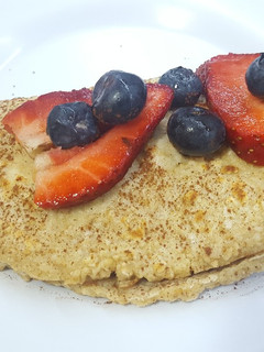 Una foto de Pancakes Saludables de Frutos rojos (SIN TAC)