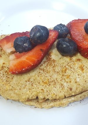 Una foto de Pancakes Saludables de Frutos rojos (SIN TAC)