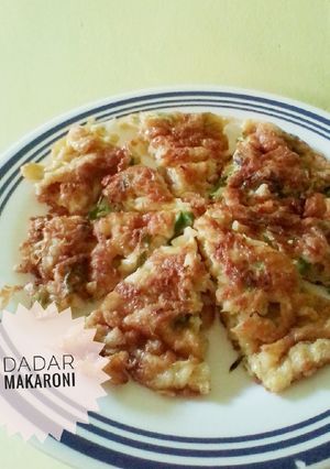 Foto resep Dadar Makaroni Buncis