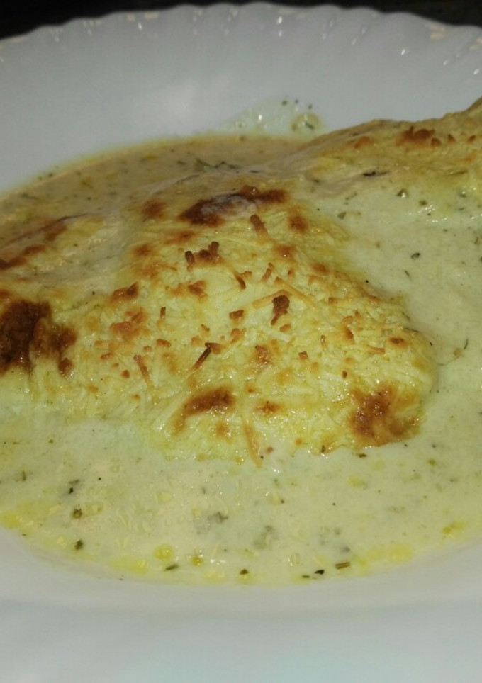 Una foto de Pescado blanco a la nata