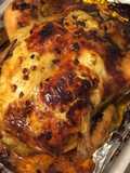 Frango assado inteiro