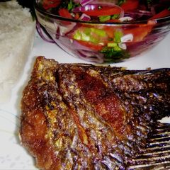 A picture of Kachumbari.