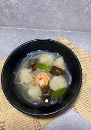 Foto resep Sup Tekwan Ikan Barakuda