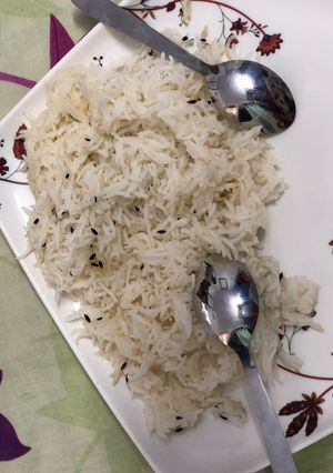 A picture of Jeera Rice.