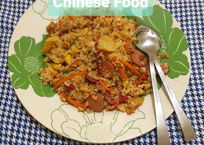 Resep 119. Nasi Goreng Ala Chinese Food